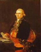 Francisco Jose de Goya Don Antonio Noriega oil